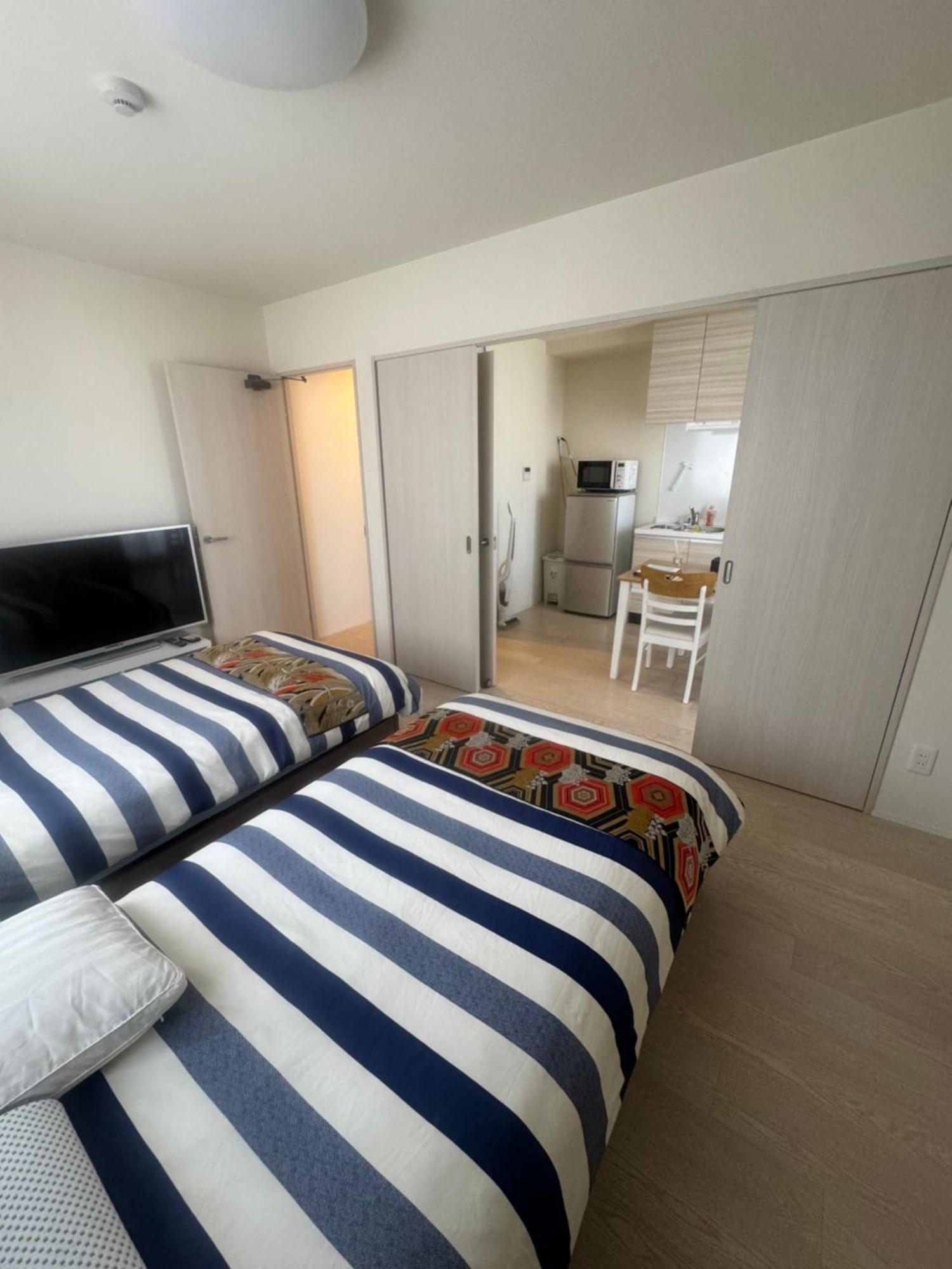Shin-Imamiya Grand F Aparthotel Ōsaka Eksteriør bilde